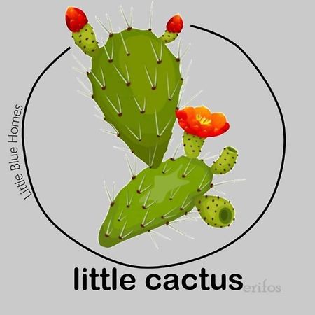 Villa Little Cactus Serifos Town Exterior foto