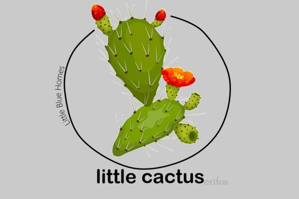 Villa Little Cactus Serifos Town Exterior foto